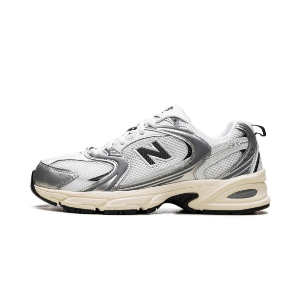 New Balance 530 “Silver Metallic / Black Cement” — U530ESA