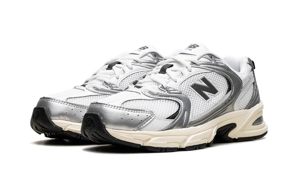 New Balance 530 “Silver Metallic / Black Cement” — U530ESA