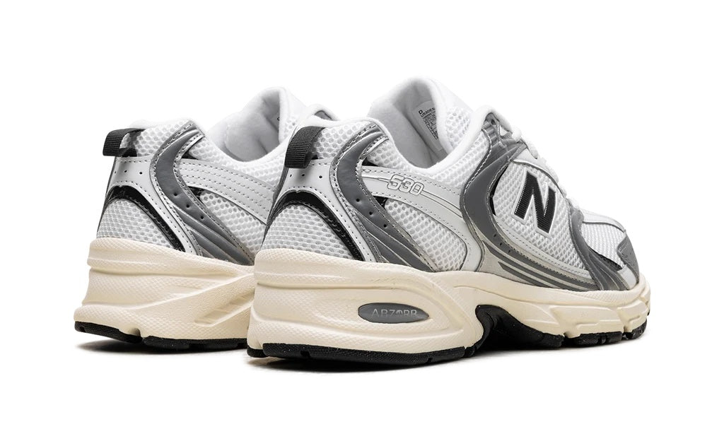 New Balance 530 “Silver Metallic / Black Cement” — U530ESA